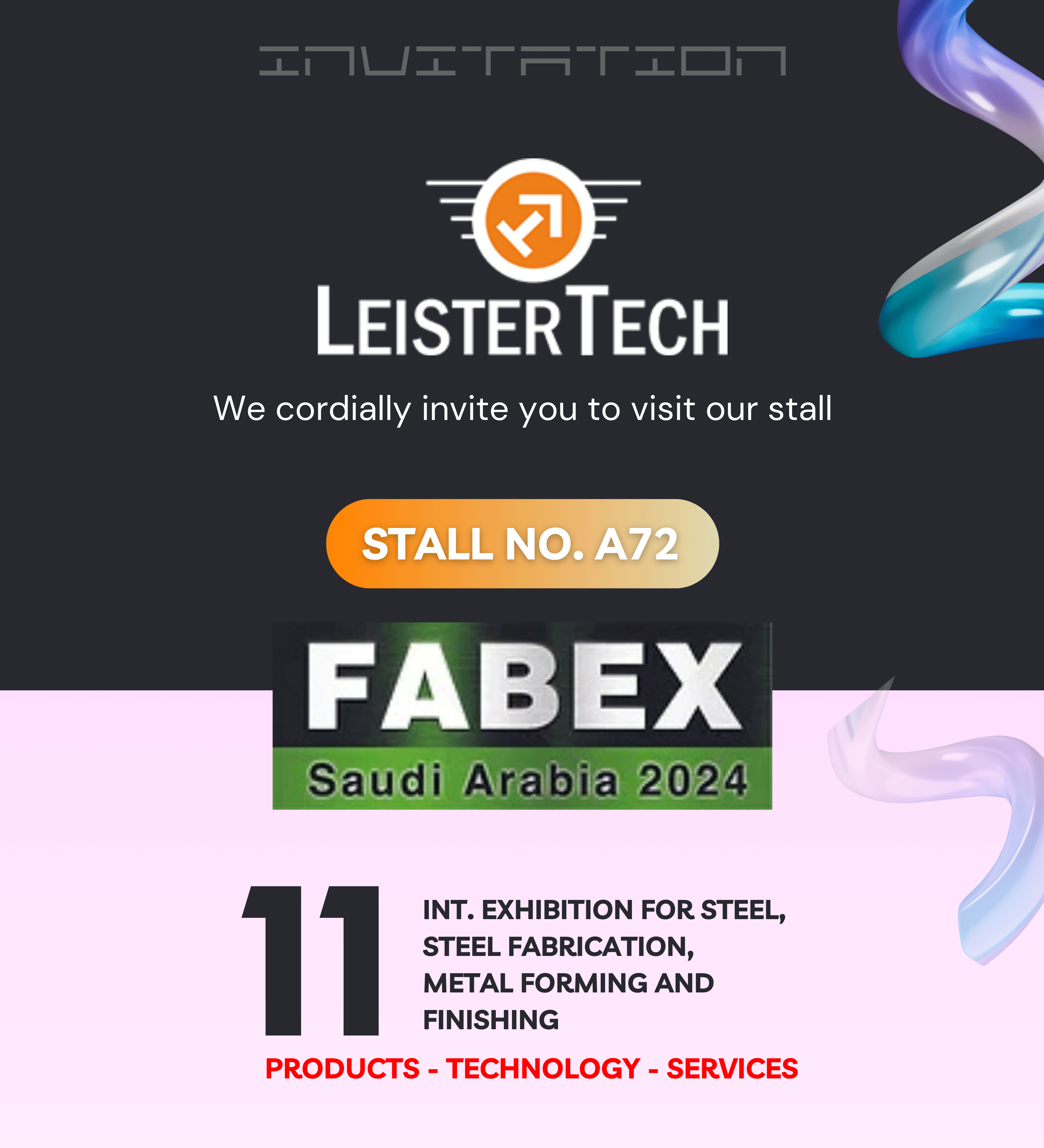 LeisterTech at FABEX Saudi Arabia 2024