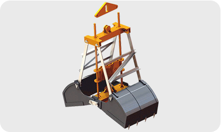 Mill-Scale-Grab-Bucket